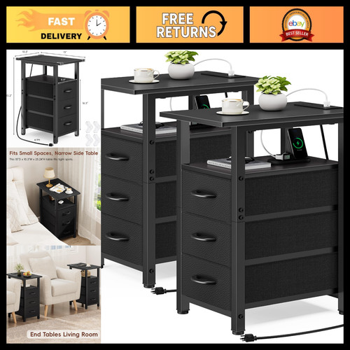 Set black end - 2, tables