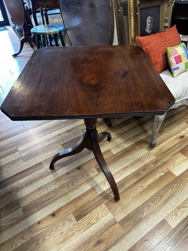 Antique mahogany tilt top - mahogany,