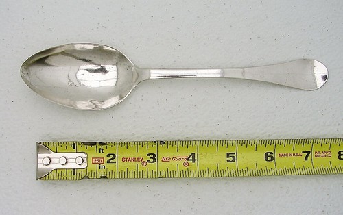 Coin silver serving - silver, table
